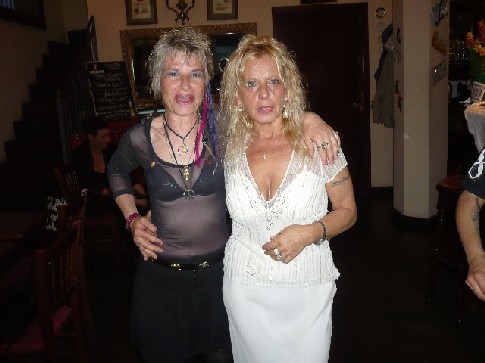 Melody Fox and Gio-Gio'! (in Milan, May 24, 2008 @ Rebelot Cafe')